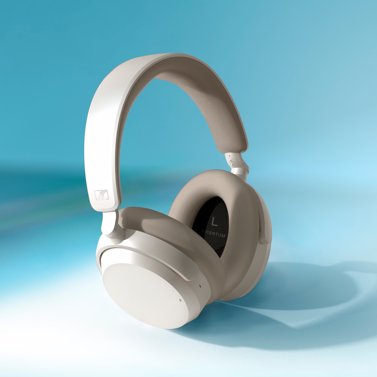 Sennheiser Accentum trådløse around-ear hodetelefoner (hvit)