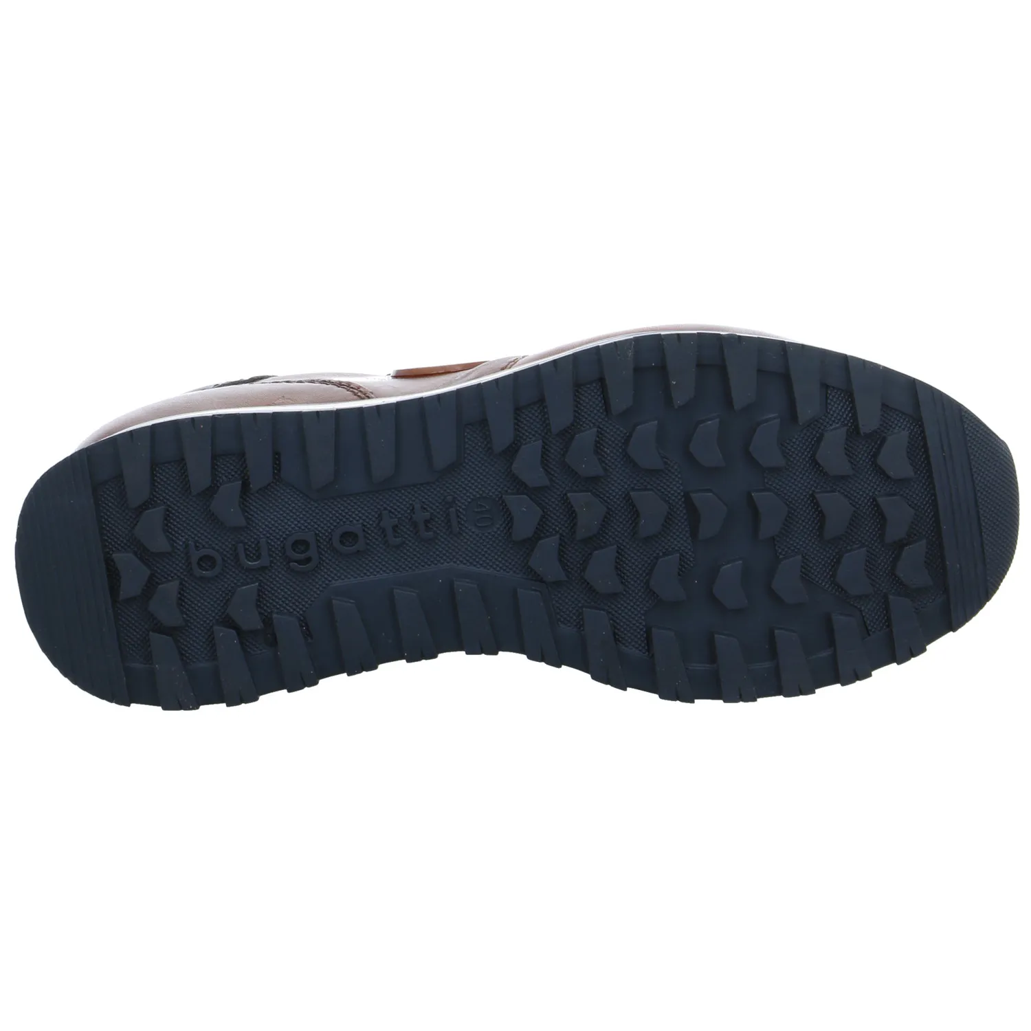 BUGATTI SHOES Halbschuhe Sneaker Cognac Leder