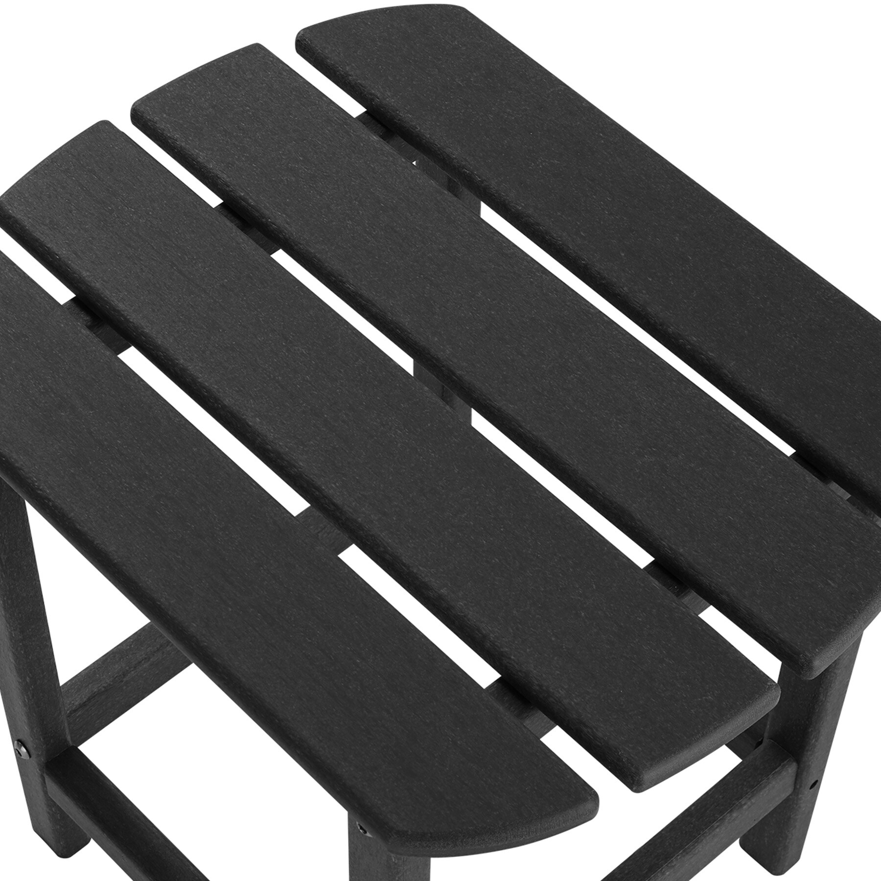 tectake® Beistelltisch, Kunststoff, in Holzoptik, 48 x 37,5 x 45,5 cm