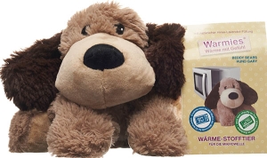 BEDDY BEAR Wärme Stofftier Hund Gary II Lavendel