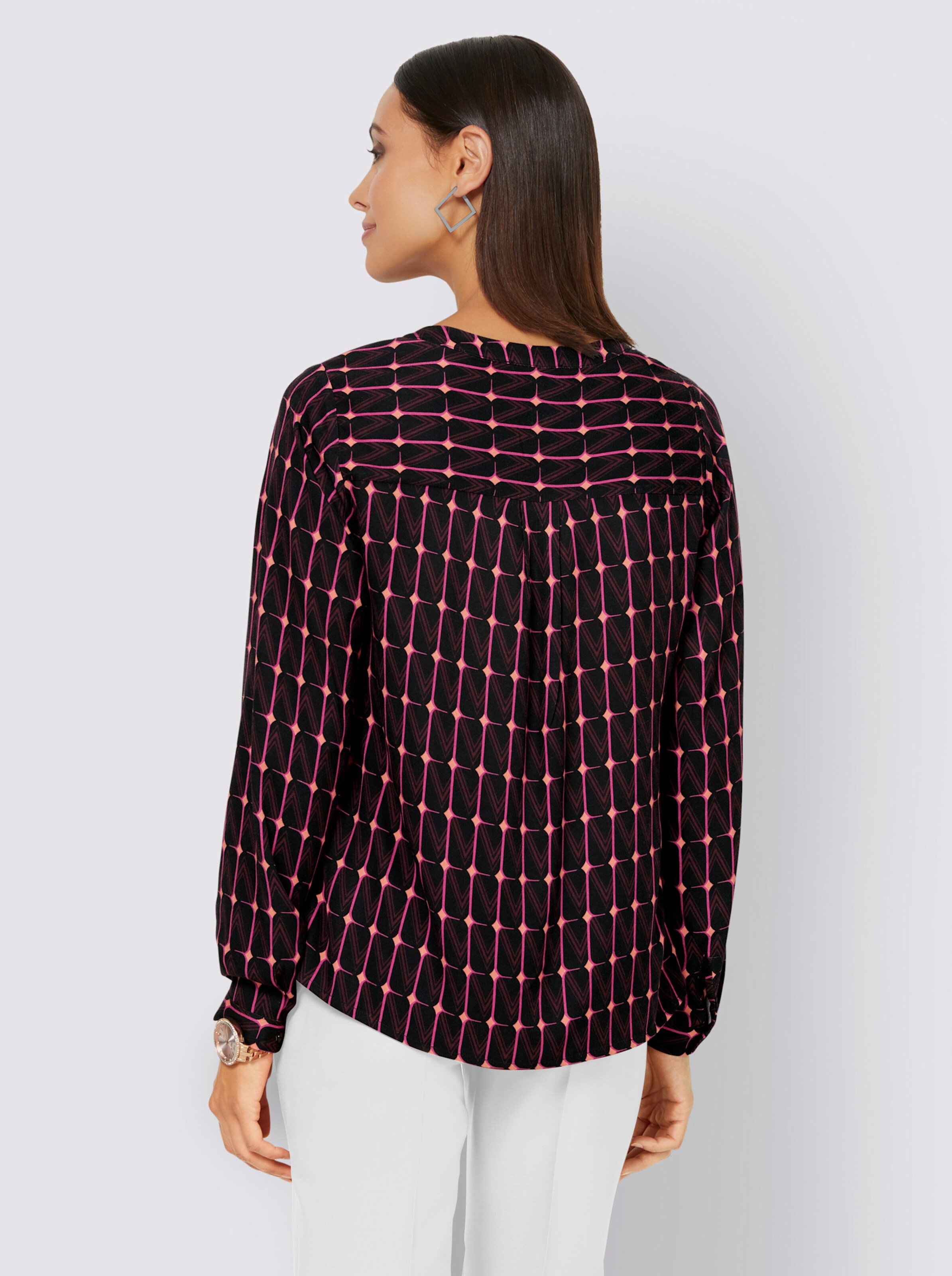 Druckbluse