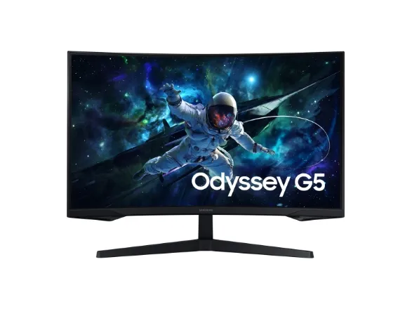 Samsung Odyssey G5 S27CG554EU - G55C Series - LED-skærm - gaming - kurvet - 27