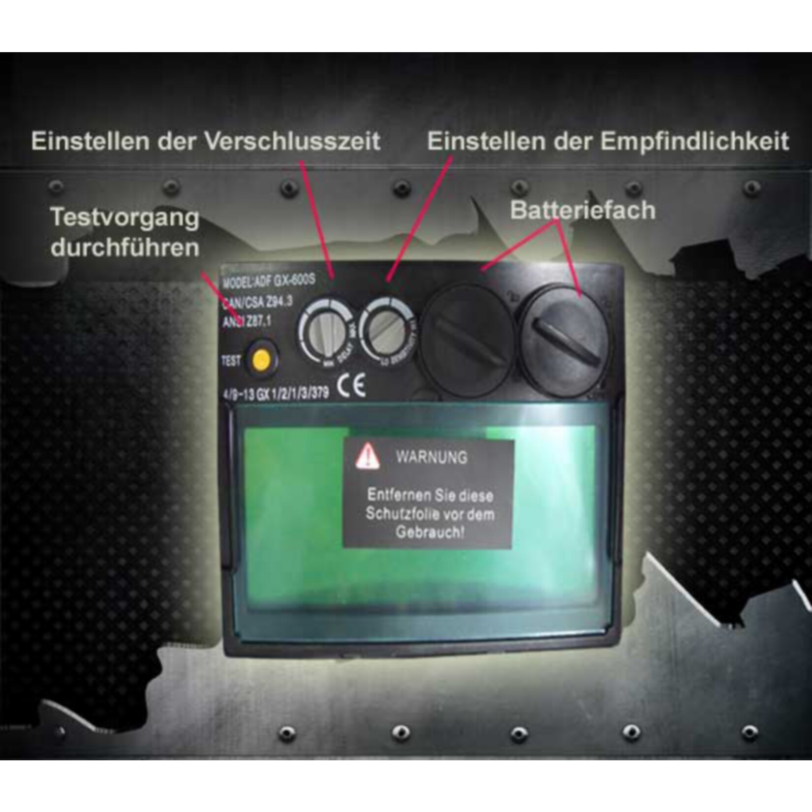 Mauk Automatik Schweißhelm Serie 
