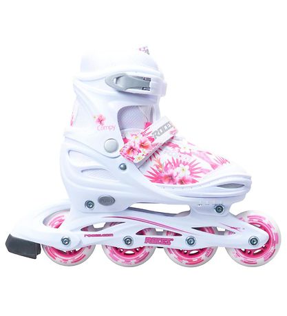 Roces Rulleskøjter - Compy 9.0 Girl - Hvid/Rosa/Lilla