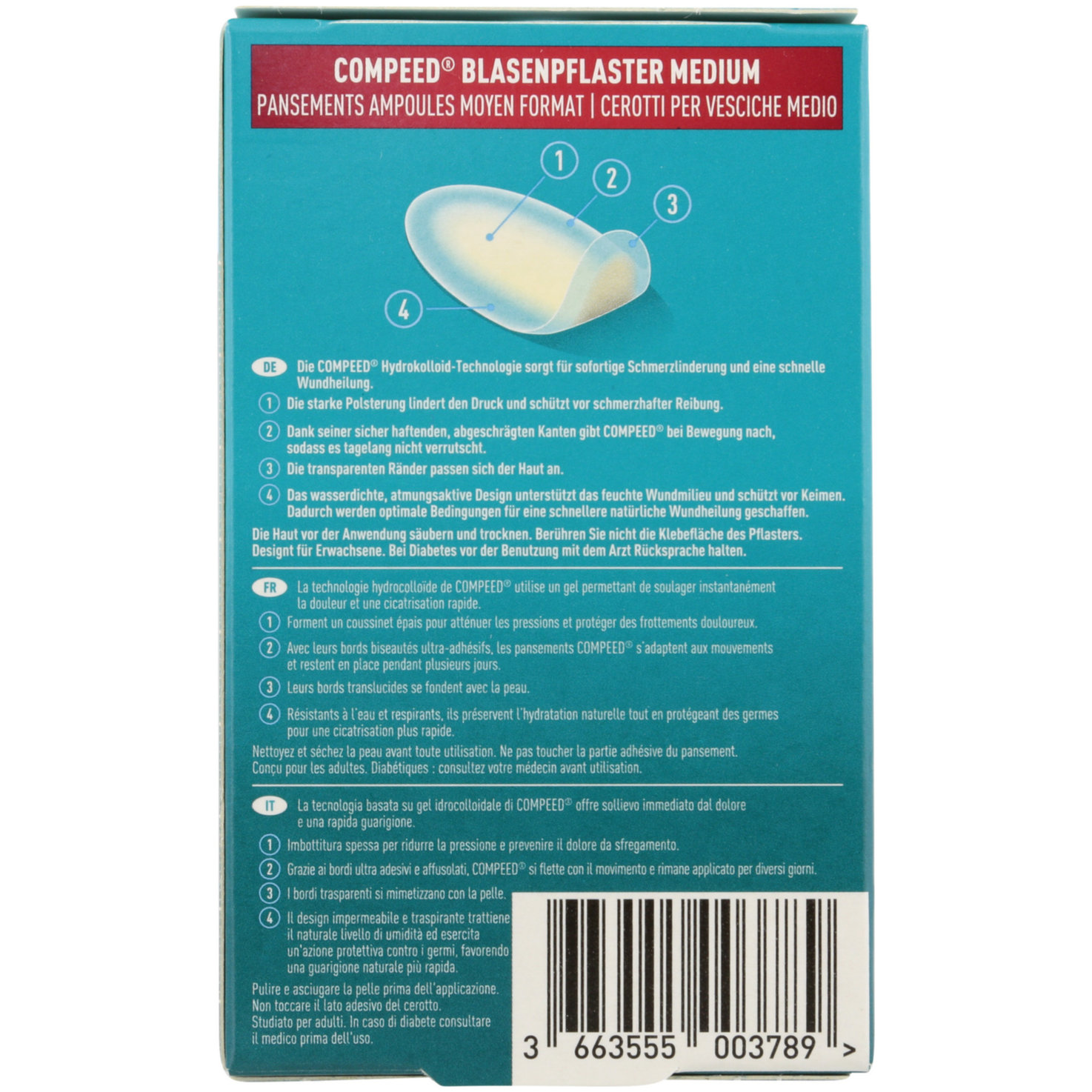 Compeed Blasenpflaster Medium