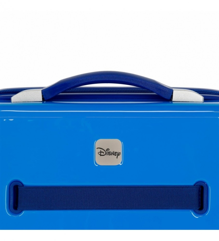 Bolsa Joumma Neceser ABS Mickey Always Original Adaptável azul - 29x21x15cm -
