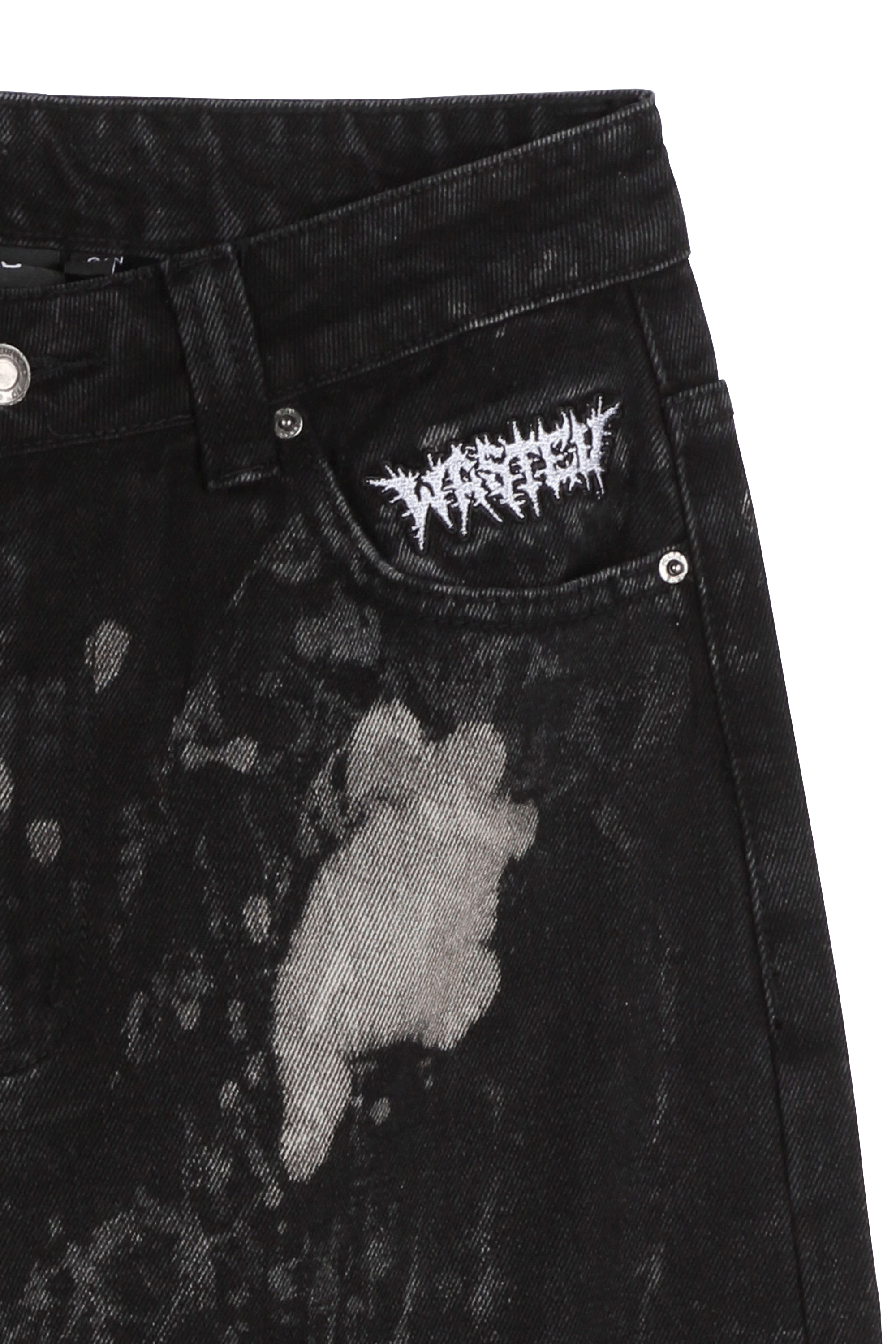 WASTED pantalon CASPER  BLEACH Noir