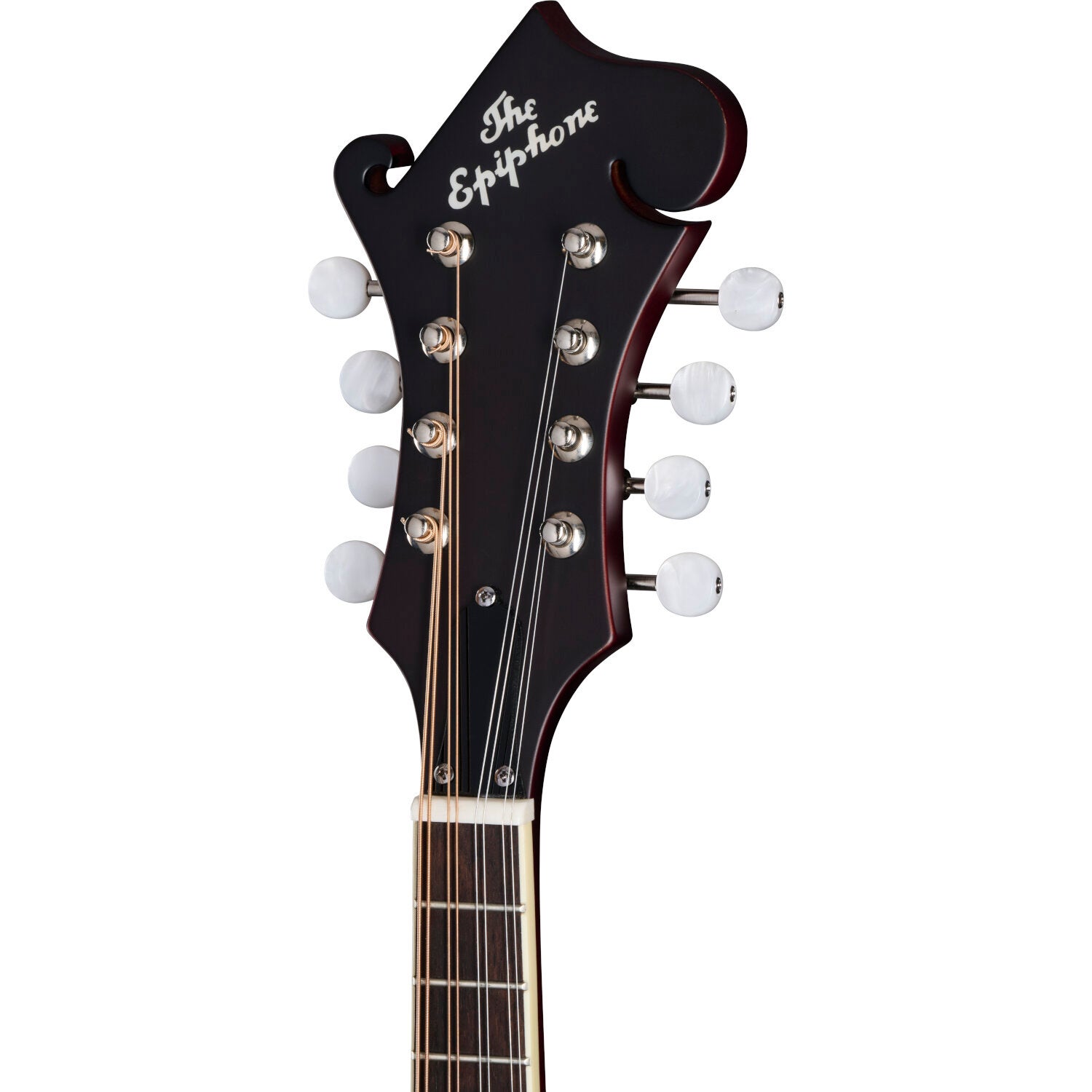 Epiphone F-5 Studio Wine Red Satin F-stijl mandoline met premium gigbag
