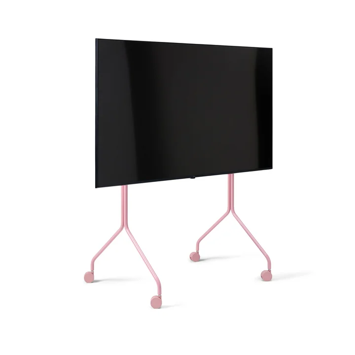 Pedestal - Moon Rollin' Tall TV-Ständer, 44 - 70 Zoll, bubble gum