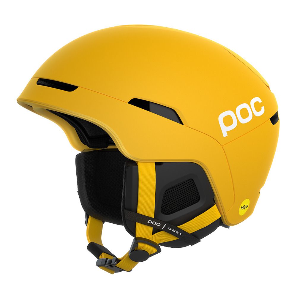 Poc OBEX MIPS - Casque ski sulphite yellow matt