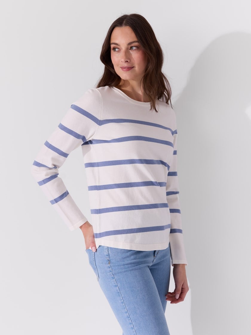 Lucilla stripet genser T23