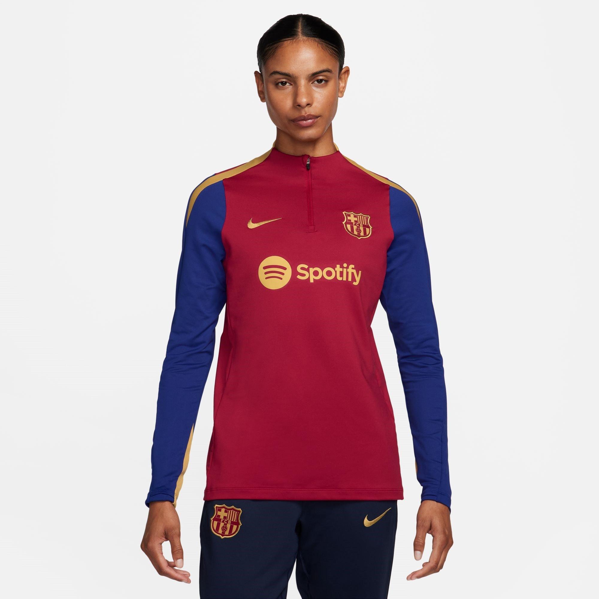 Nike FC Barcelona Dri FIT Strike Drill Top Womens