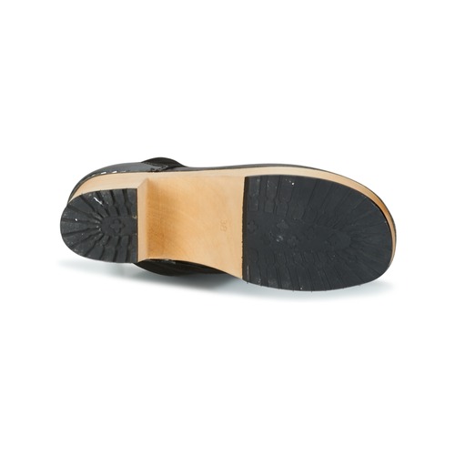Swedish hasbeens - HIPPIE LACE UP - Noir