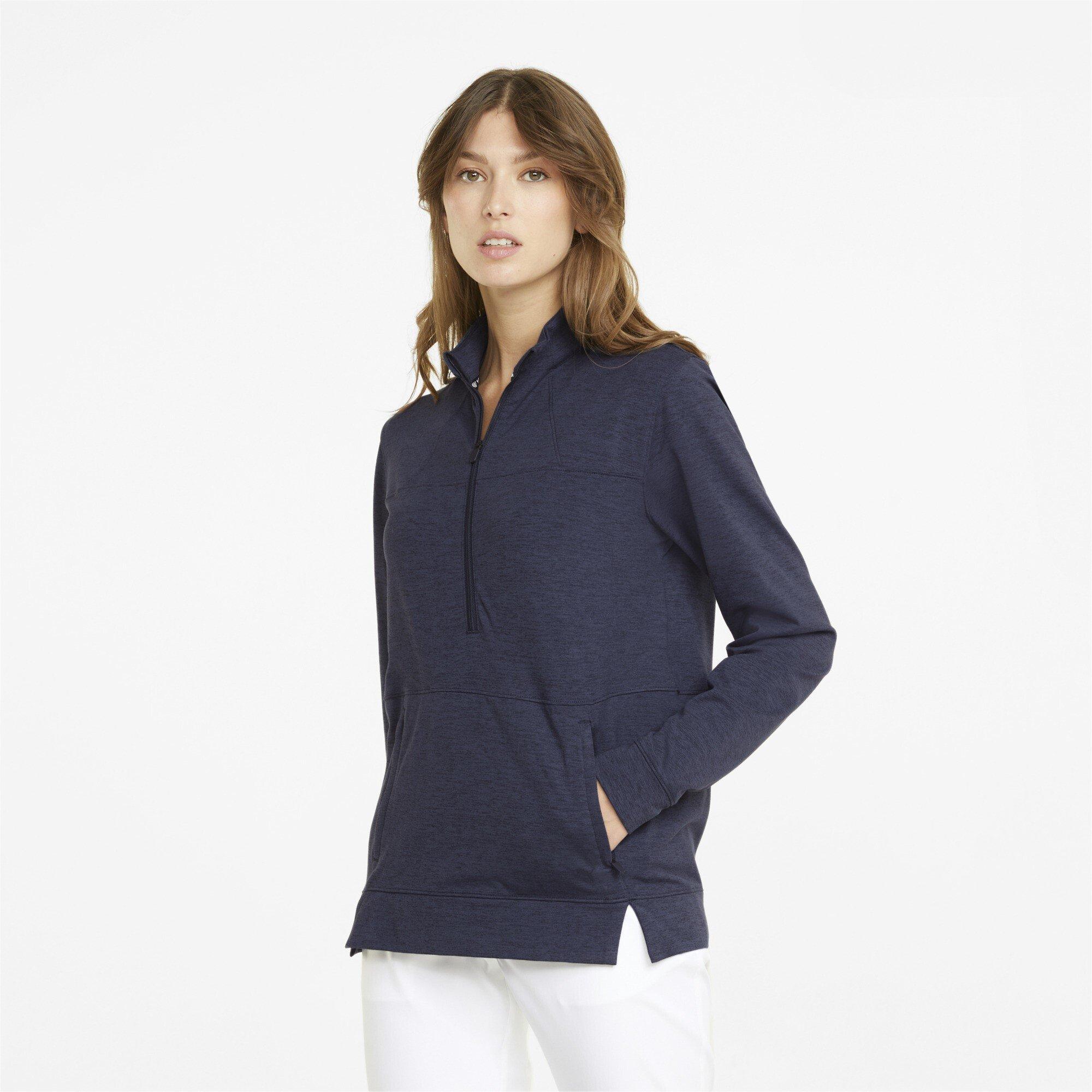 Puma Puma W Cloudspun Rockaway 1/4 Zip Jumper Womens