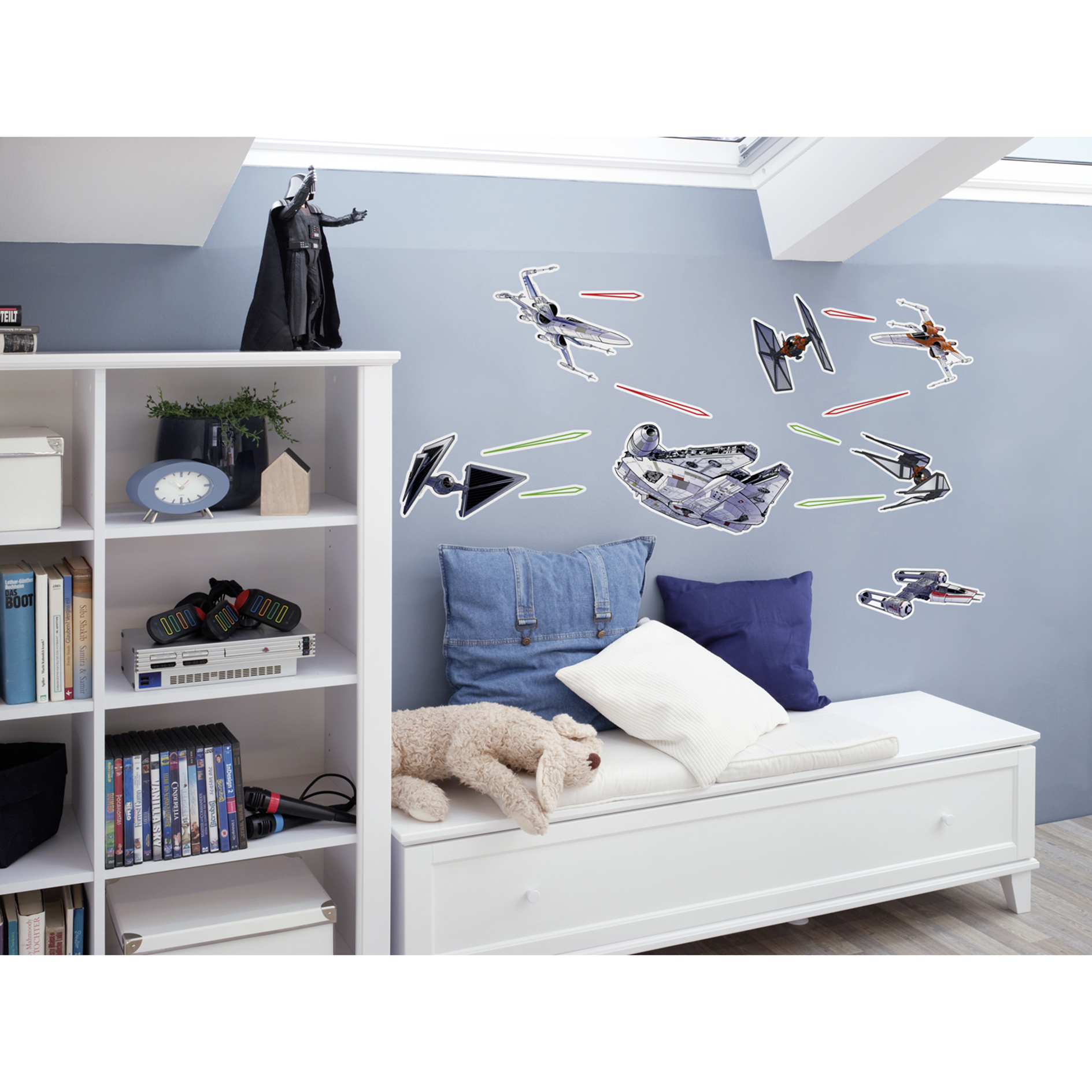 Wandtattoo STAR WARS SPACESHIP - 50x70 cm