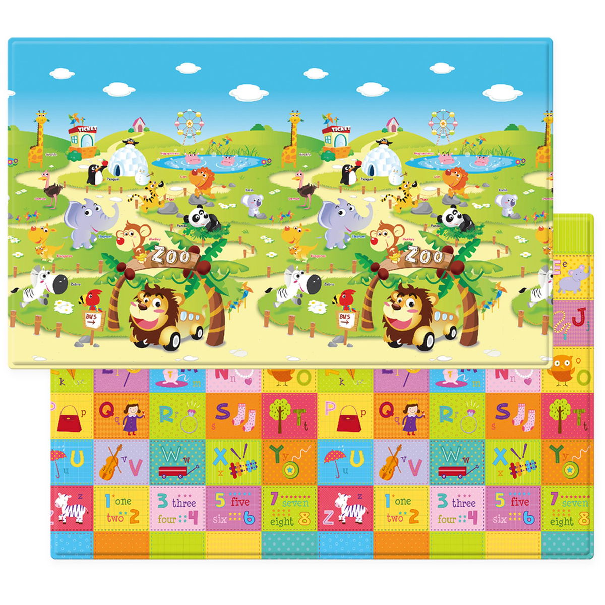 DwingulerDwinguler   Spielmatte 190x130cm Zoo