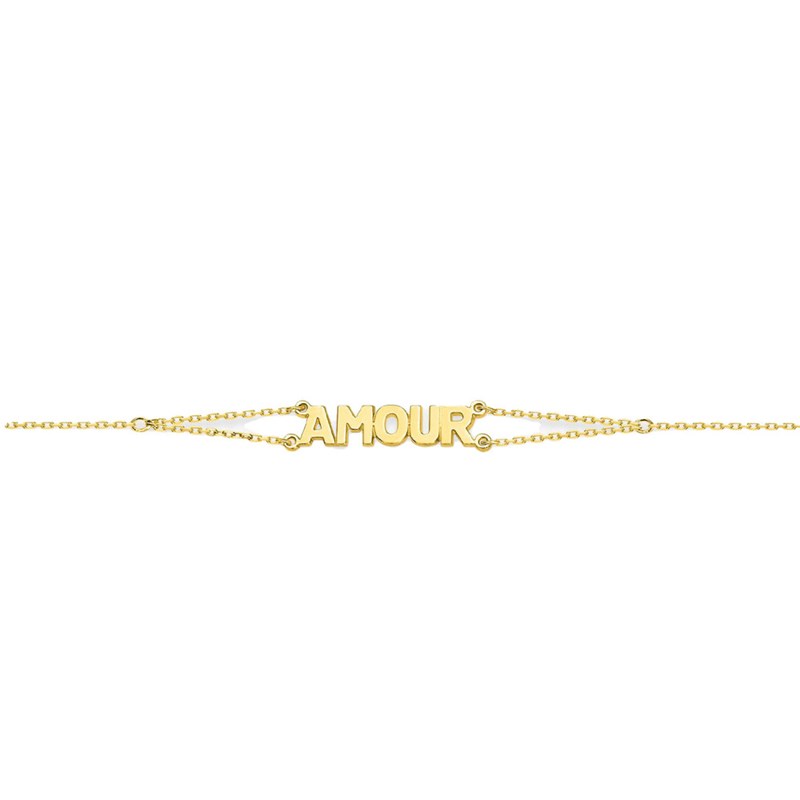 Bracelet Femme - Or 18 Carats - Longueur : 18 cm