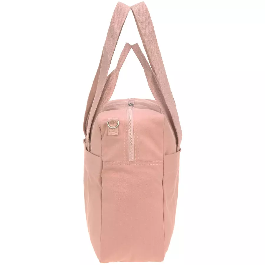 LÄSSIG Wickeltasche Green Label Cotton Essential Bag rosa