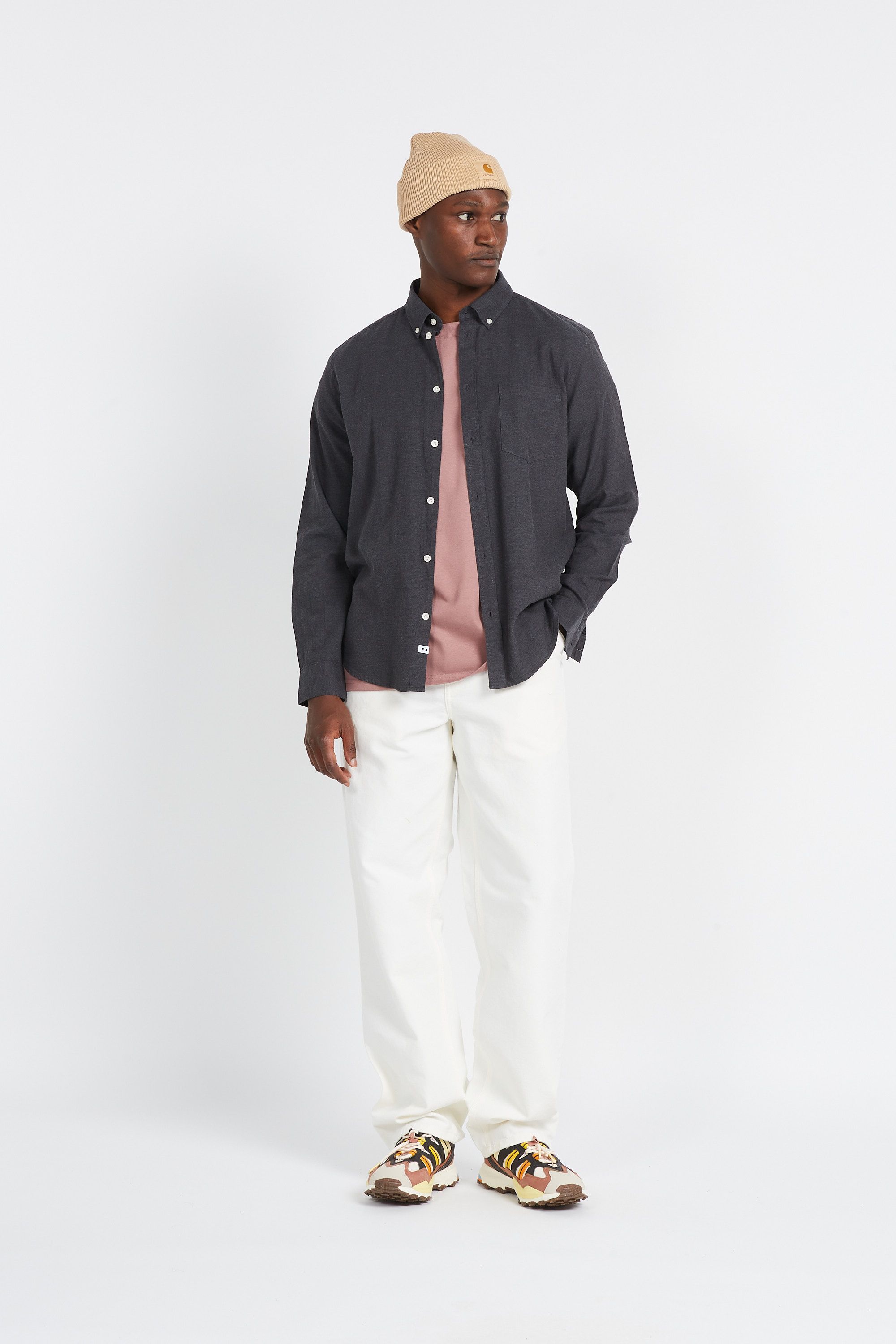 MINIMUM chemise Jay 3.0 Gris