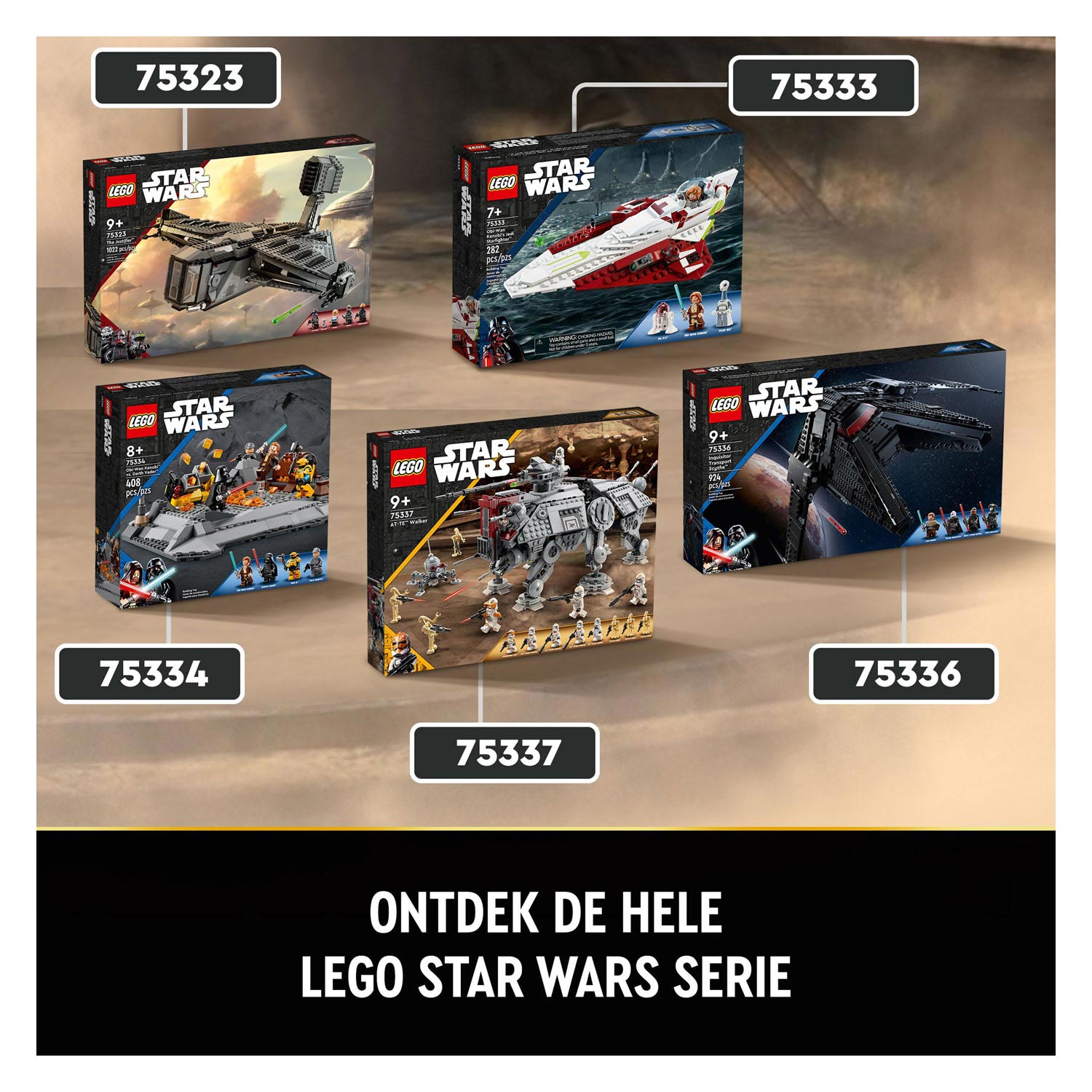 LEGO Star Wars 75337 AT-TE Walker