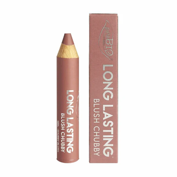 Purobio Crayon Chubby Blush - Long Lasting - Pêche 3.3g