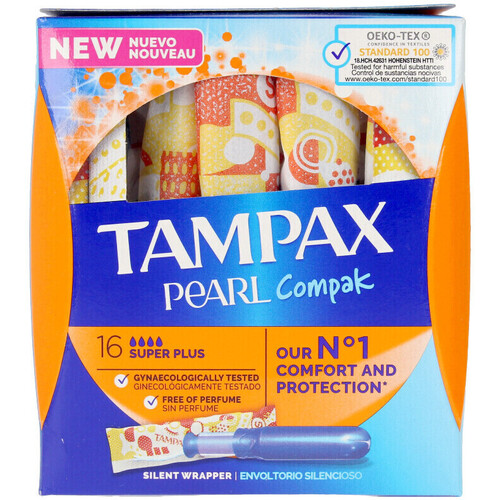 Tampax - Pearl Compak Tampón Super Plus