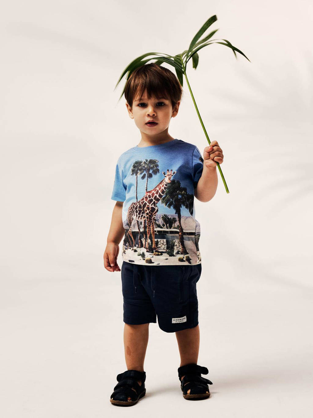 NAME IT T-shirt NMMJOKE met printopdruk blauw/multicolor