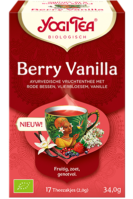 Yogi Tea Berry Vanilla bio (17 stuks)