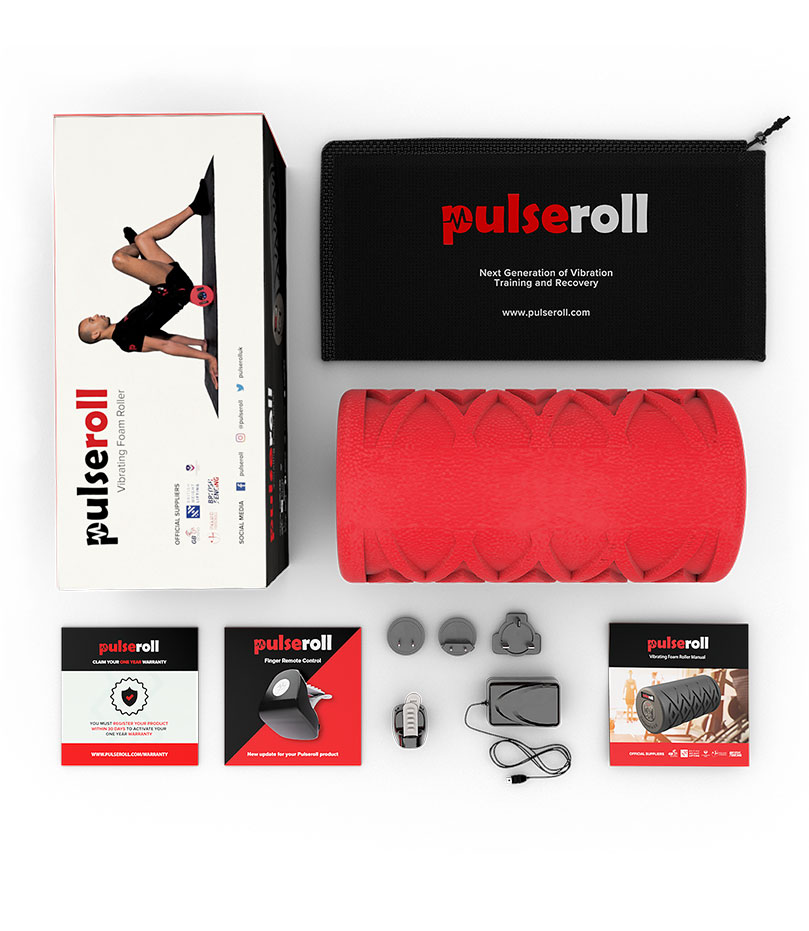 Rodillo Masajeador Clássico Pulseroll - 4 Velocidades