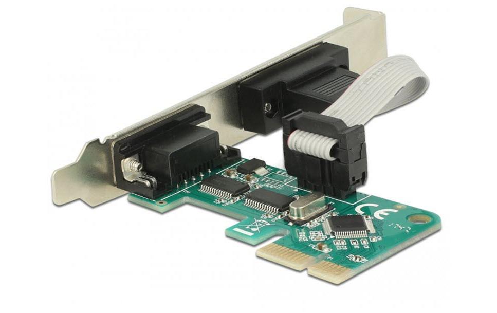 PCI-Express-Karte 89918 1x Seriell / RS232PCIe-Schnittstellenkarte: 2x Serial
