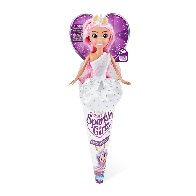 Sparkle Girlz - Einhornprinzessin - weißes Kleid