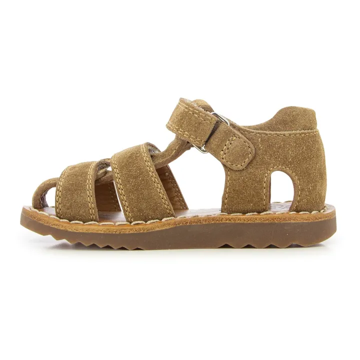 Pom d'Api Sandales Waff Uncle | Marron