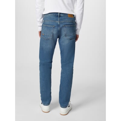 Herrenjeans Hank Mid Tapered, Blau