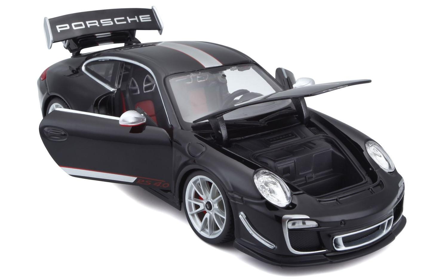 Porsche 911 GT3 RS 4.0 Schwarz 1:18Sammlermodell im Massstab 1:18