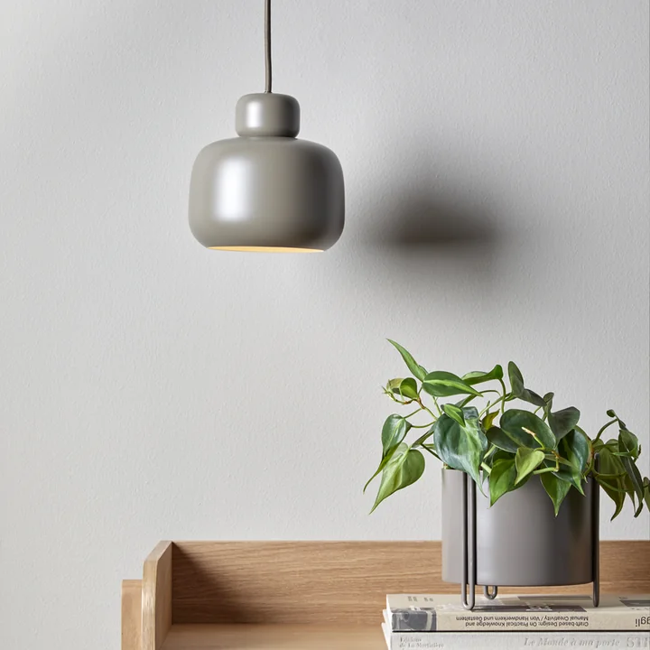 Woud - Stone Pendelleuchte Ø 16 cm, taupe