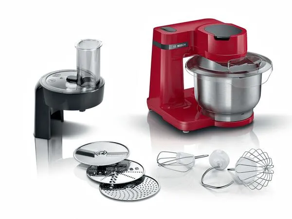 Bosch MUM Serie 2 MUMS2ER01 - Køkkenmaskine - 700 W - rød
