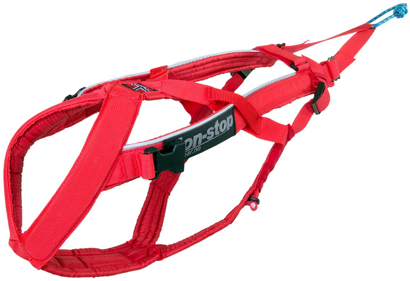 Non-stop Dogwear Combined Harness Red