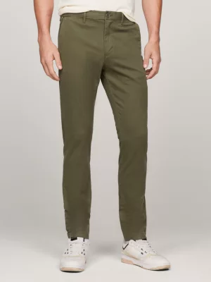 Calças chino slim fit Bleecker da coleção de 1985