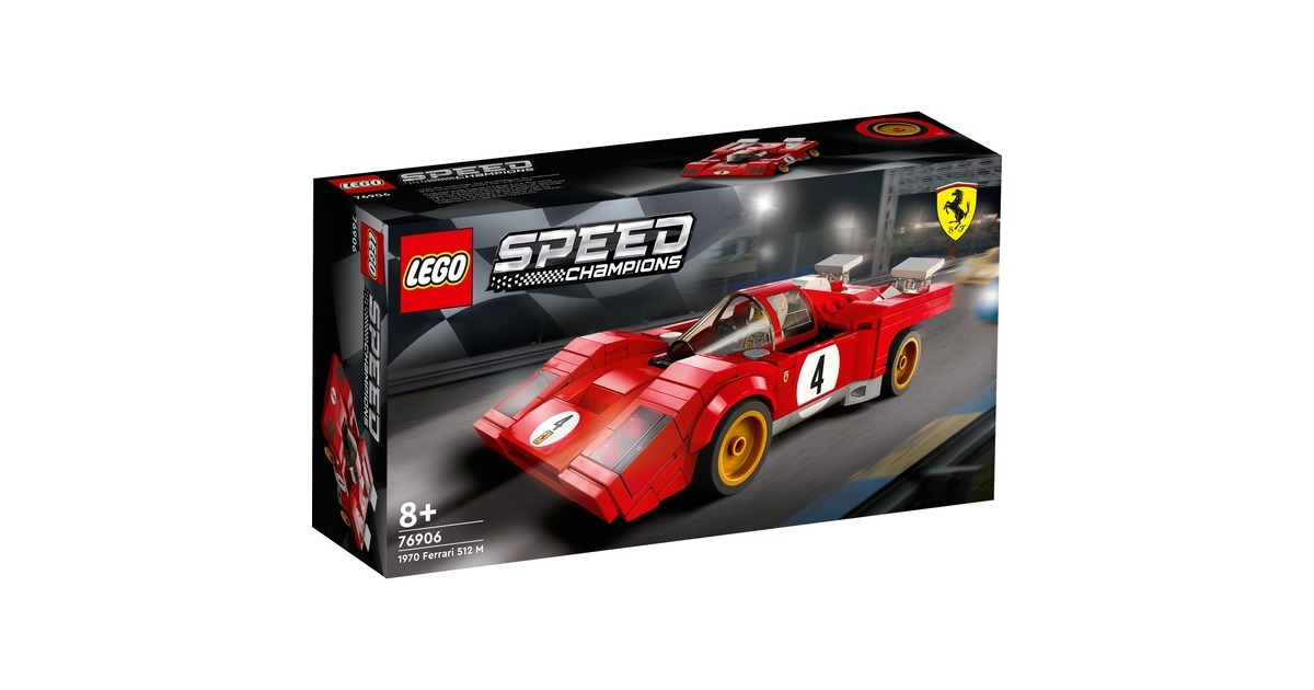 LEGOSpeed Champions - 1970 Ferrari 512 M Constructiespeelgoed  (76906)