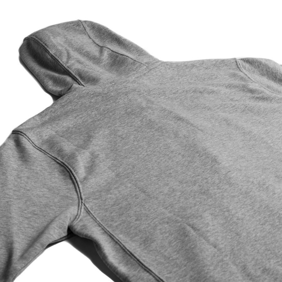 Nike Sweat à Capuche NSW Club FZ - Gris/Argenté/Blanc
