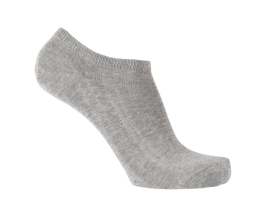Socquettes homme Gris Clair Chiné
