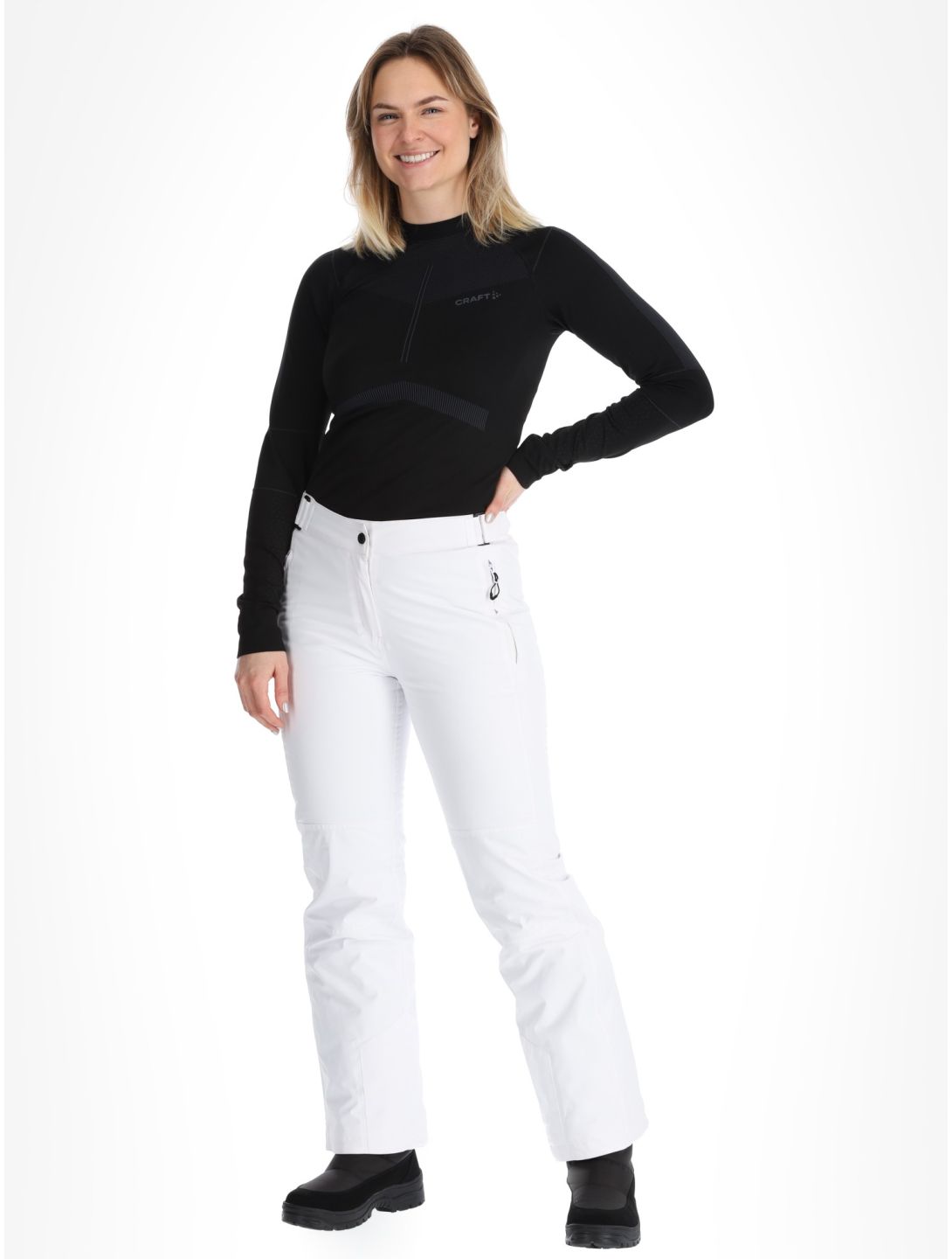 Vroni Slim 2.0 skibroek dames  kort model