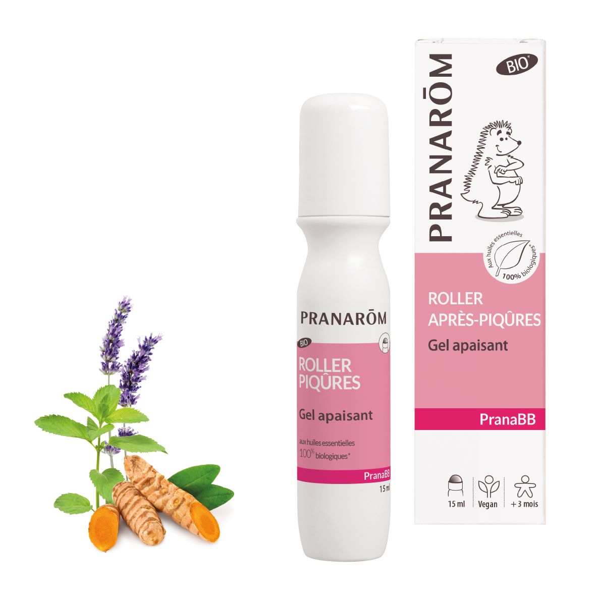 Pranarom PranaBB Insektenstiche<br>15 ml, Roll-on, beruhigend Bio