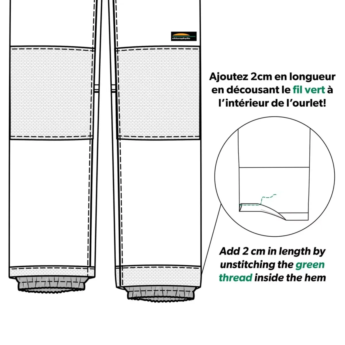 Chlorophylle Salopette Willow Bib 7-12ans