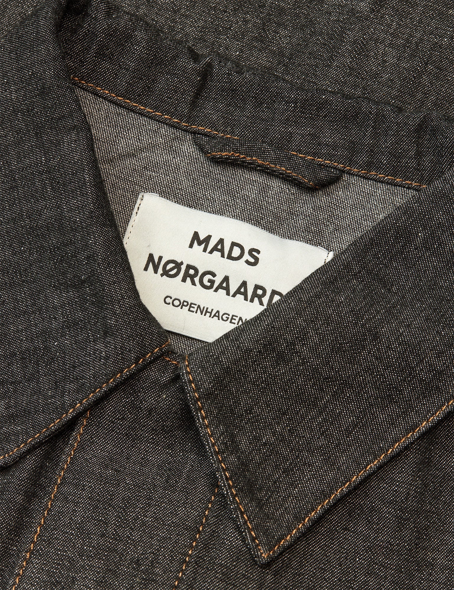 Mads Nørgaard  Soft Soleil denimjakke - Black Melange