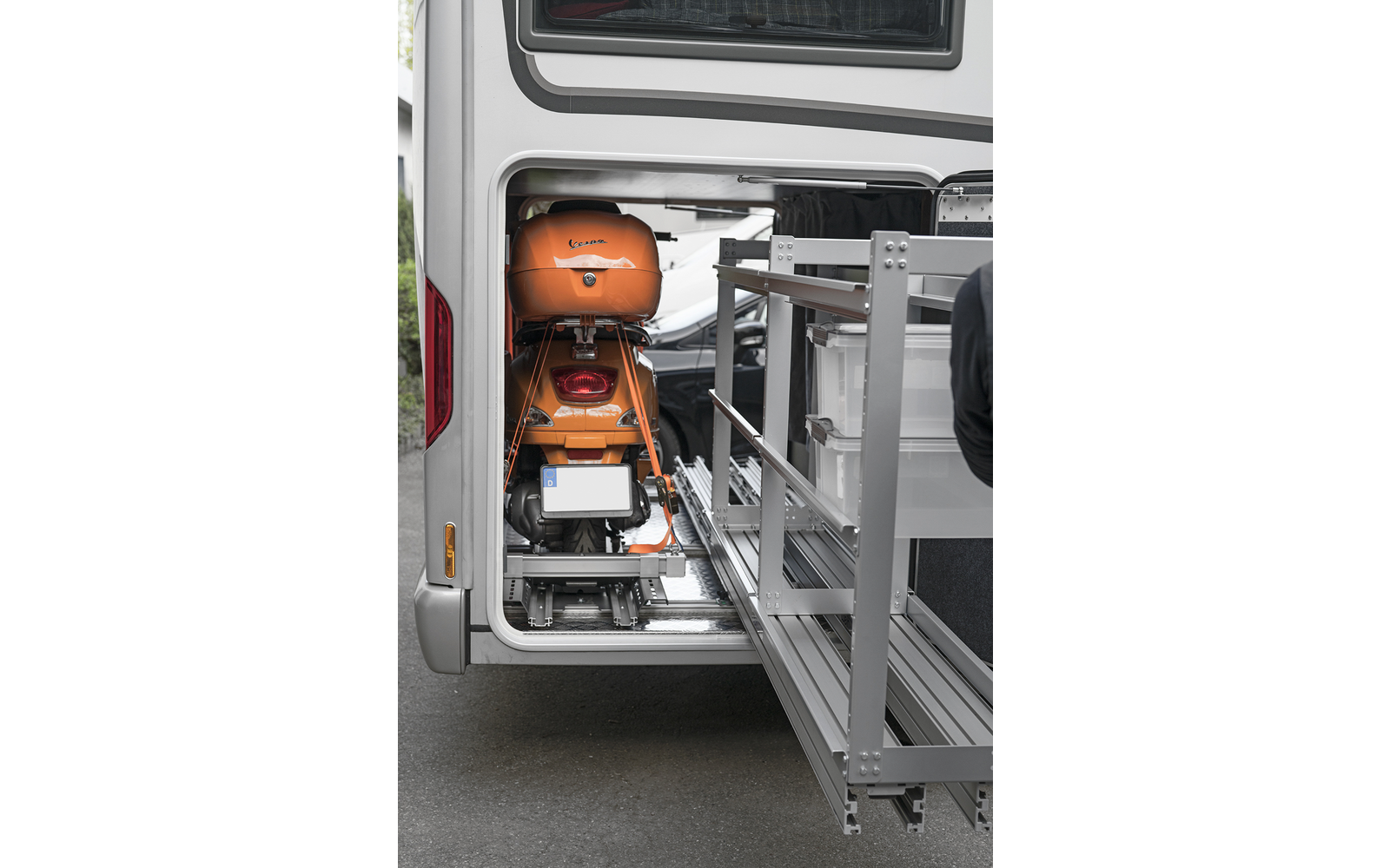 Weih-tec  Load Move R2 Heckgaragen-Regalsystem