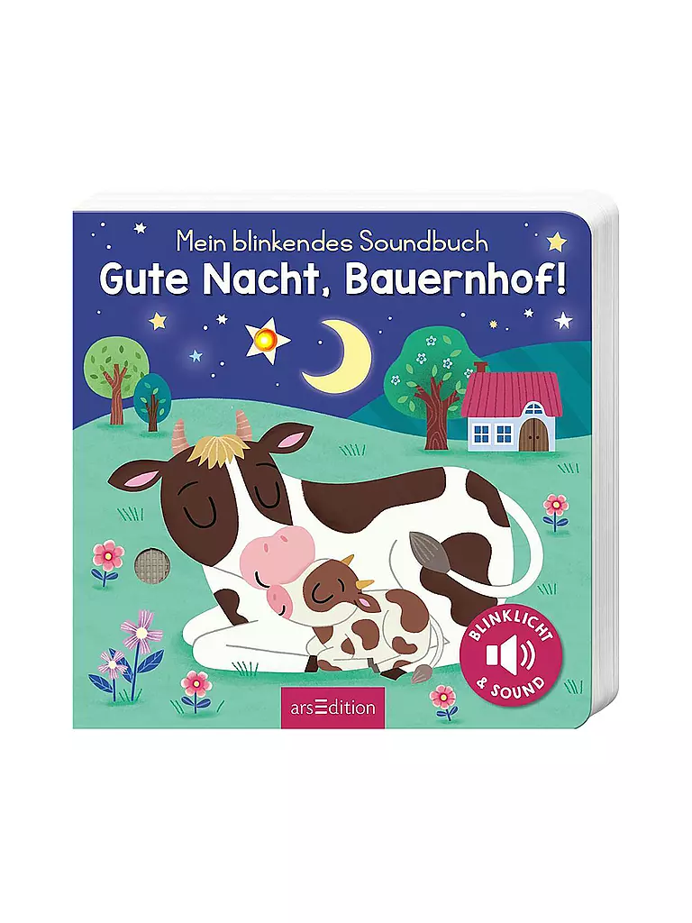 ARS EDITION VERLAG Buch - Mein blinkendes Soundbuch - Gute Nacht, Bauernhof! keine Farbe