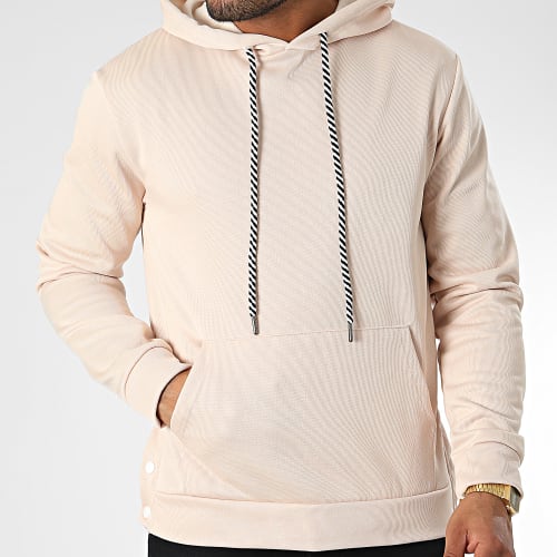 Sweat Capuche F22212 Beige