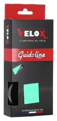 Ruban de guidon Velox maxi cork bicolor noir-vert bianchi