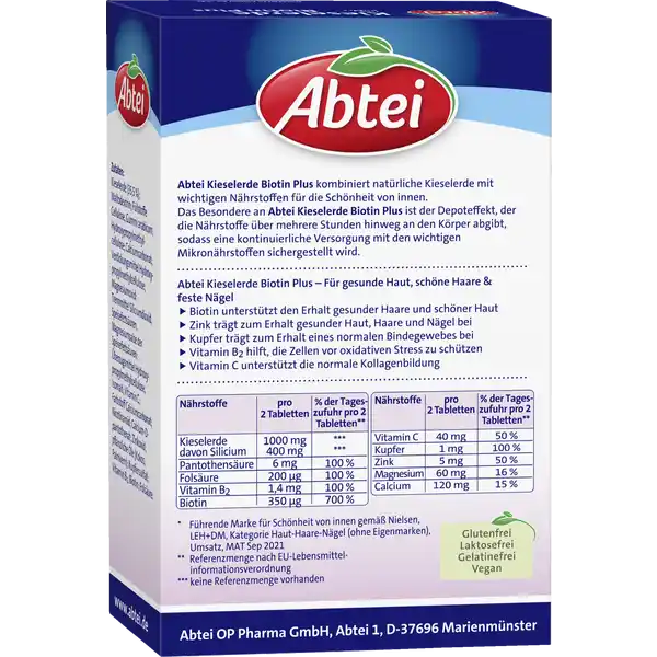 Kieselerde Biotin Plus